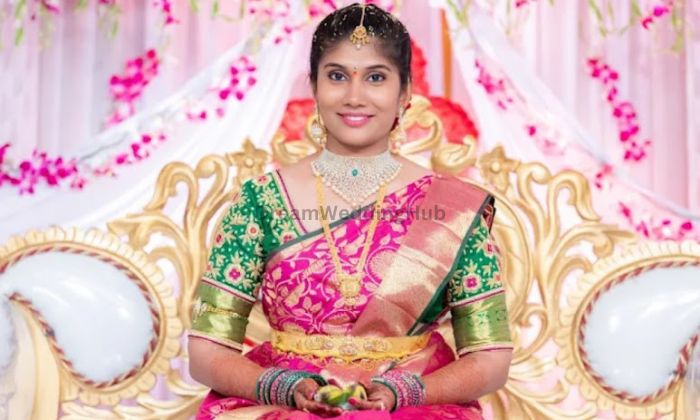 Make-up artist Amrutha